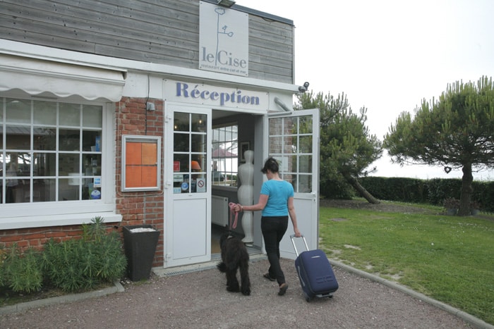 Reception, hotel near Dieppe