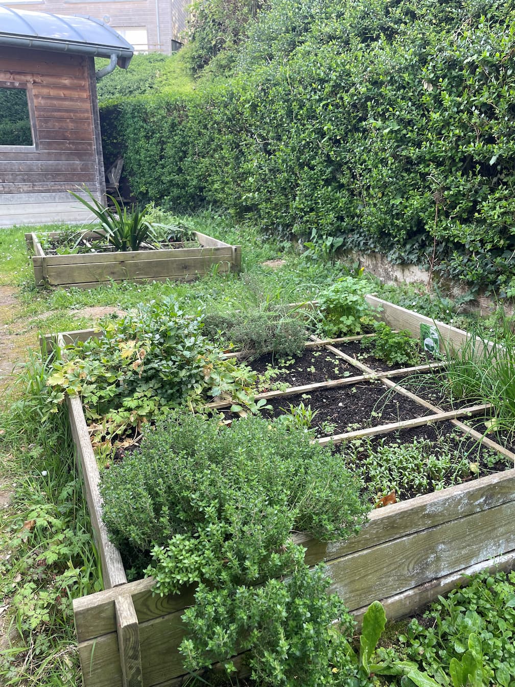 Potager Hôtel le Cise en Baie de Somme